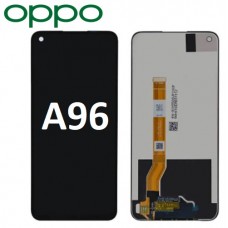 OPPO A96 // Realme 8i / 9i / Narzo 50 (4G) (2022) LCD and touch screen (Original Service Pack) NF [Black] O-110